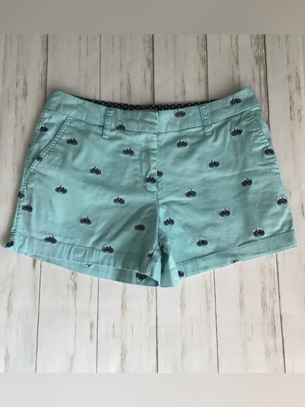Cambridge Dry Goods Embroidered Bicycle Shorts